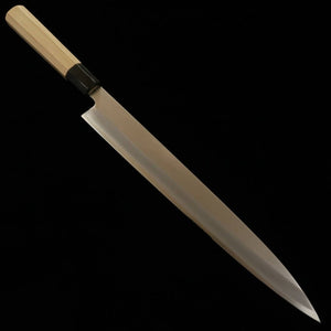 MIURA Yanagiba Acier Gin San n°3 manche octogonal en bois de magnolia et buffle (210-300mm)