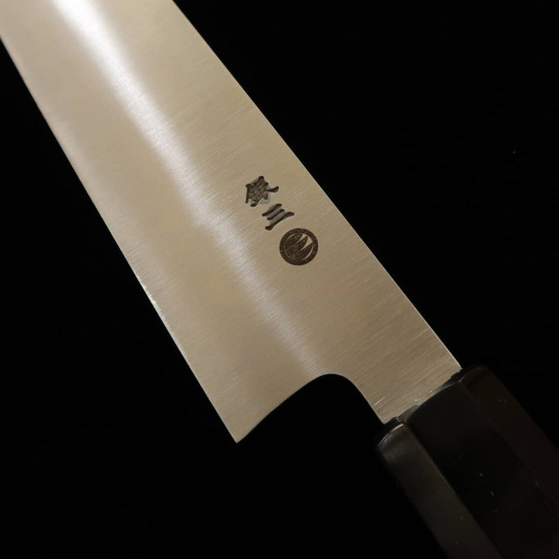 Miura MIURA Yanagiba Gin-3 Mango octogonal de magnolia y búfalo (210-300 mm)