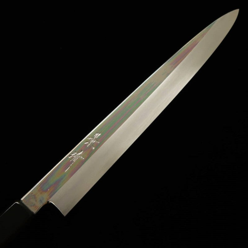 KAGEKIYO, Yanagiba, VG10, finition miroir, manche hirame (flet)  (270/300 mm)