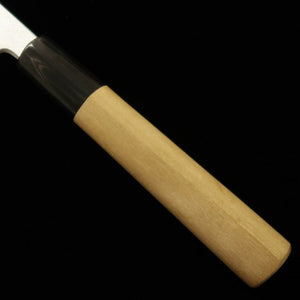 MIURA Supérieur, Yanagiba, Acier Shirogami No.2, Finition Kasumi, Manche en forme de châtaigne pour gaucher (240/300 mm)