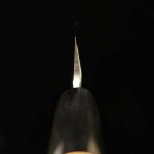 MIURA Supérieur, Yanagiba, Acier Shirogami No.2, Finition Kasumi, Manche en forme de châtaigne pour gaucher (240/300 mm)