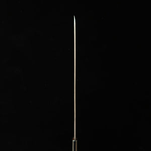 三輪 MIWA 柳刃 白紙一号 黒打ち 焼栗柄 (240mm)