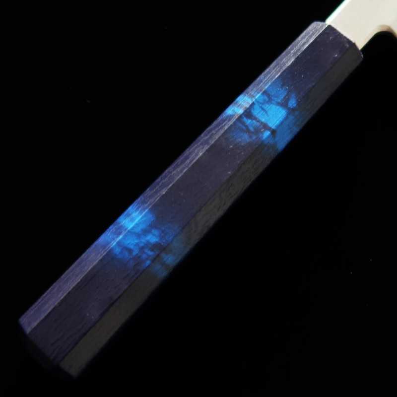 Sakai Takayuki Molybdenum Steel Nanairo Ultramarine Tortoiseshell Yanagiba (270/300mm)