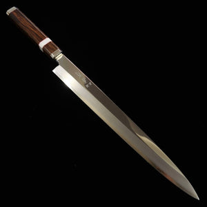 SAKAI TAKAYUKI, Série Shiden, Yanagiba, Gin-san n°3, manche en bois de fer (300 mm)