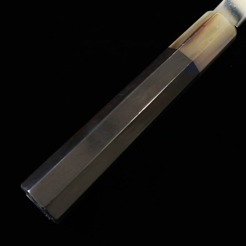 Yanagiba SUISIN obra de Ikeda Yoshikazu, Aogami no.2, mango de Ébano con funda de magnolia (270mm)