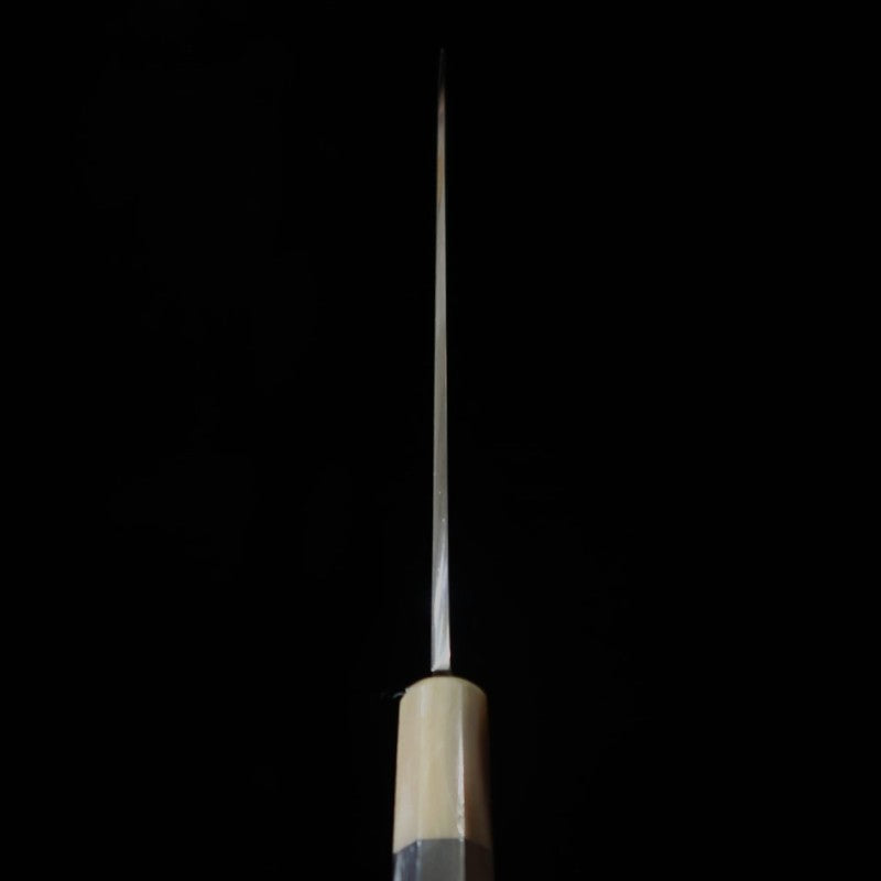 Yanagiba SUISIN obra de Ikeda Yoshikazu, Aogami no.2, mango de Ébano con funda de magnolia (270mm)