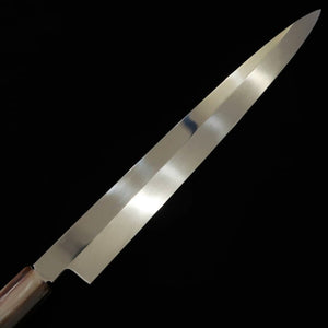 zzz 酔心SUISIN 本焼 池田美和作 柳刃 青紙二号 黒檀柄 朴鞘付き (300mm)