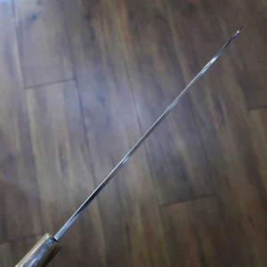酔心 SUISIN Yanagiba Aço branco Nº 2 Cabo magnólia estilo castanha (240-360mm)