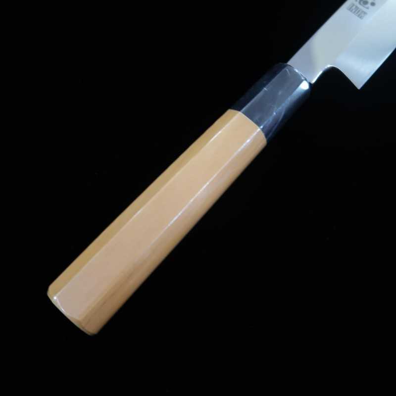 酔心SUISIN INOX Faca japonesa Yanagiba Honyaki cabo octogonal de madeira (240-300mm)