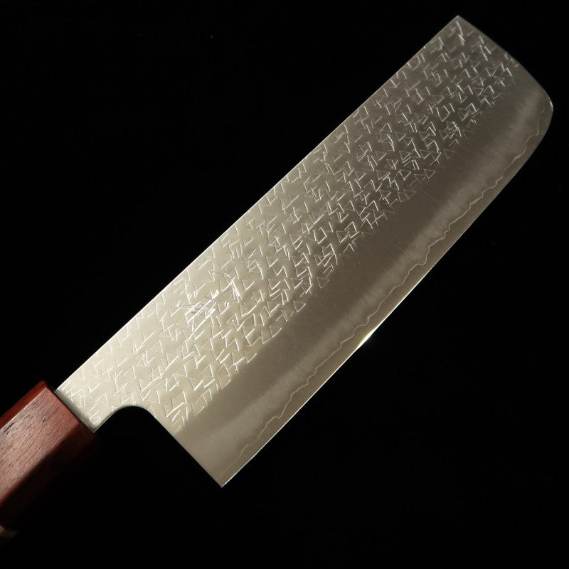 Miura MIURA Nakiri Fubuki SG2 martelé, manche en noyer (165mm)