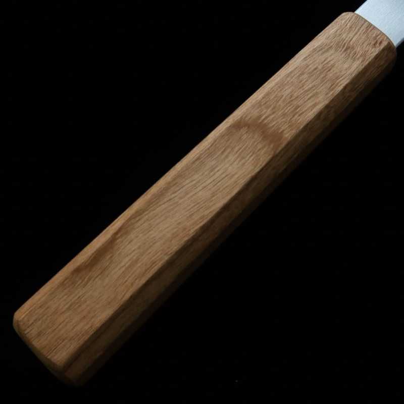 KAGEKIYO Gokujō acero blanco nº2 mango octogonal de cerezo gyuto japonés (210/240 mm)