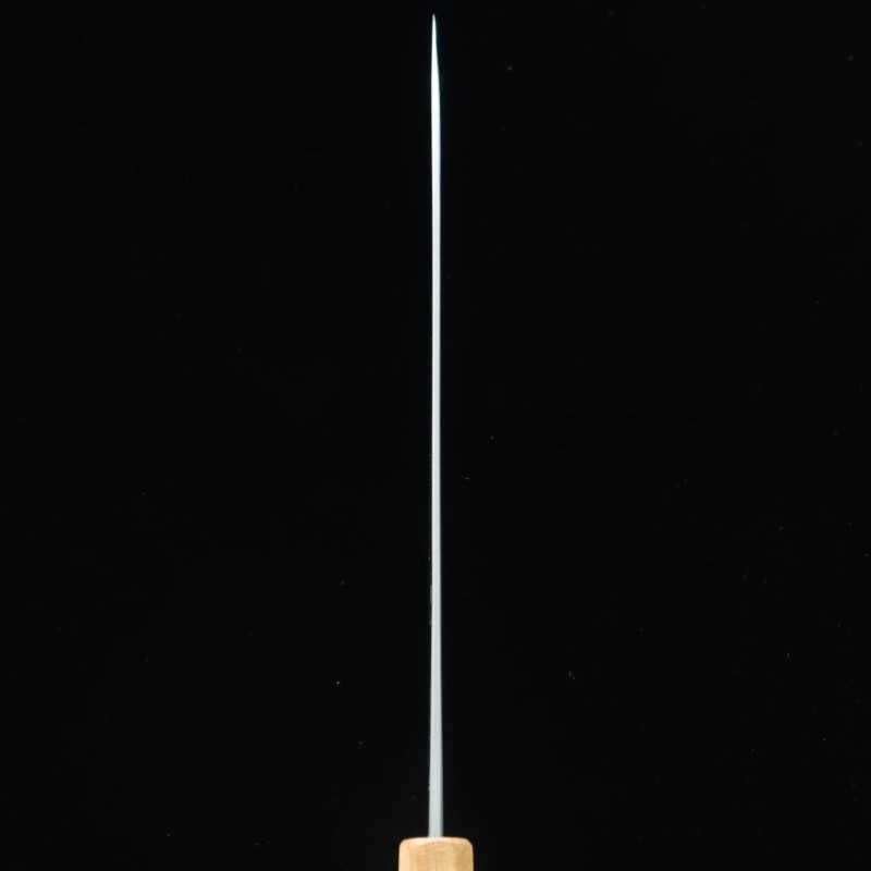 KAGEKIYO Gokujō acero blanco nº2 mango octogonal de cerezo gyuto japonés (210/240 mm)