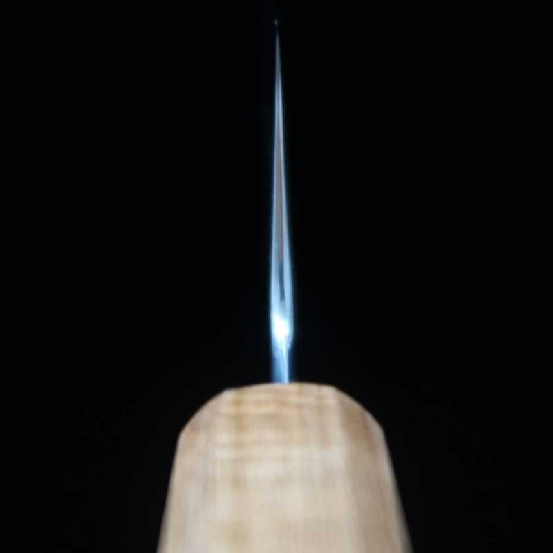 KAGEKIYO Gokujō acero blanco nº2 mango octogonal de cerezo gyuto japonés (210/240 mm)