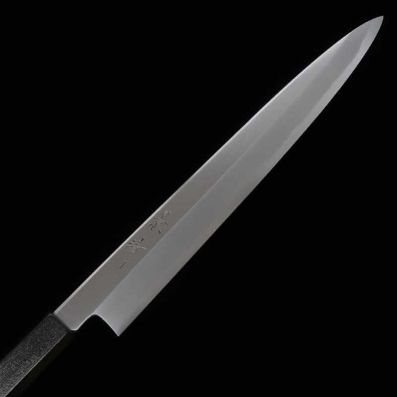 Kagekiyo KAGEKIYO Shirogami nº 2 mango octogonal lacado Yanagiba (240-300 mm)