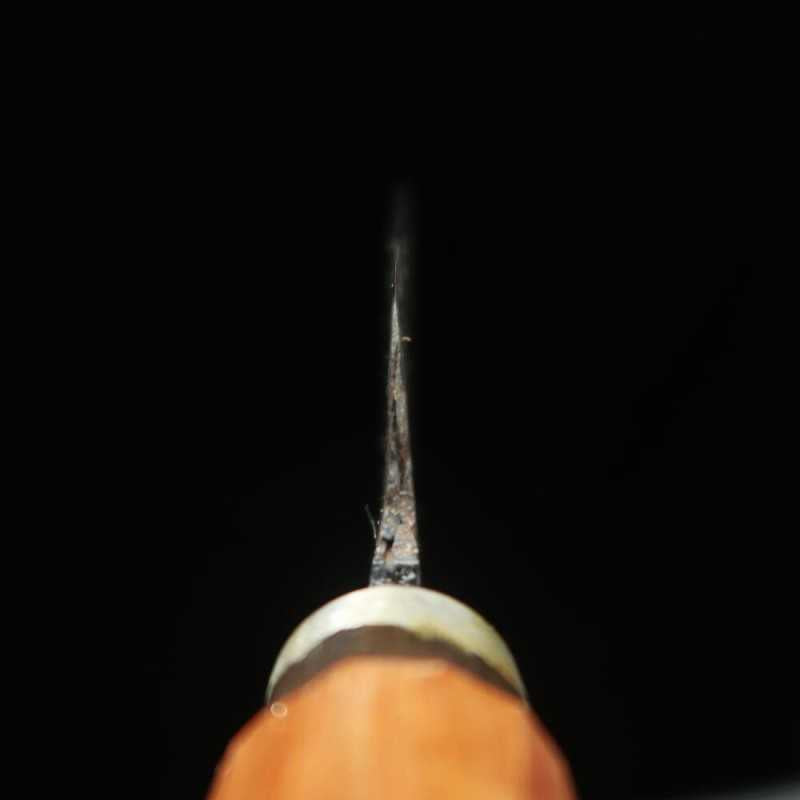 Kaniman Kaji ko-bo Gyuto Shima Knife Shirogami No. 2 Takachi Handle (180mm)