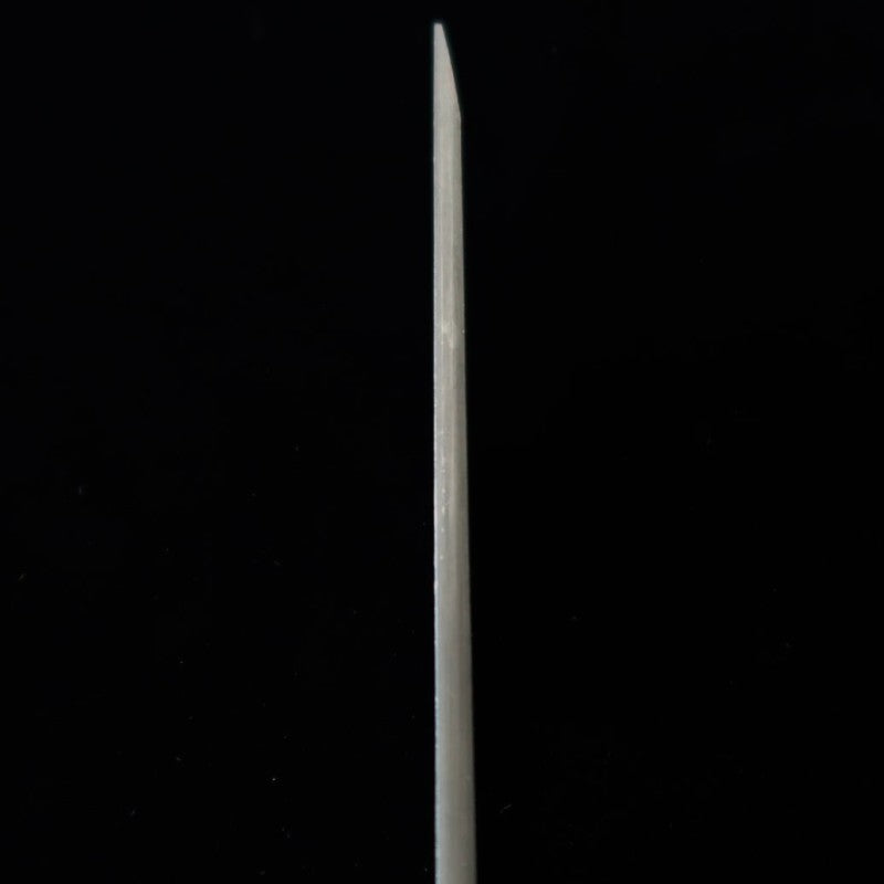 MASUDA YOSHIHIDE kiridashi/pequeña navaja acero Shirogami #2 acabado negro (70 mm)