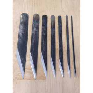 Cuchillo kiridashi Acero Aogami No.2 (3-24 mm)