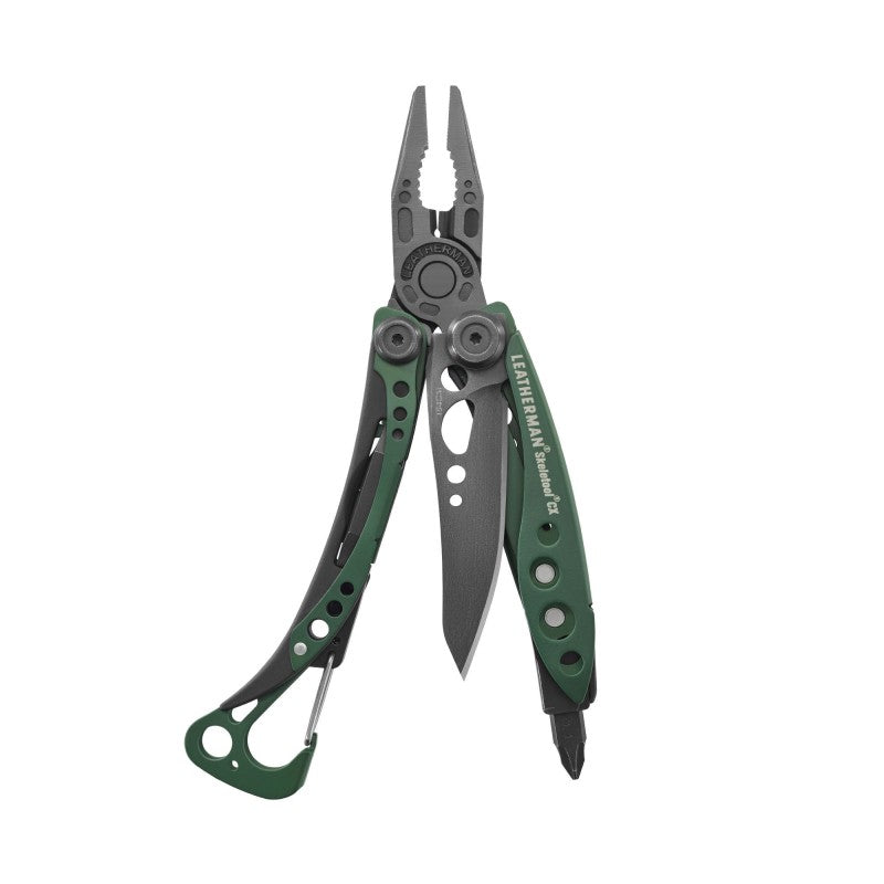 LEATHERMAN - SKELETOOL CX OD Green - Produto oficial nacional