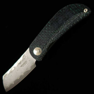 エムカスタMCUSTA Petit VG-10ダマスカス MC-0211D ブラック/オレンジ (45mm)