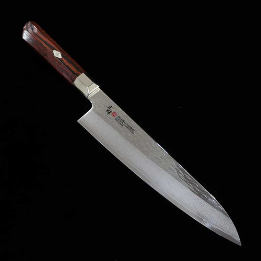Zanmai MCUSTA ZANMAI Suprême RIPPLE VG10 Damas ondulé Gyuto (180-240 mm)