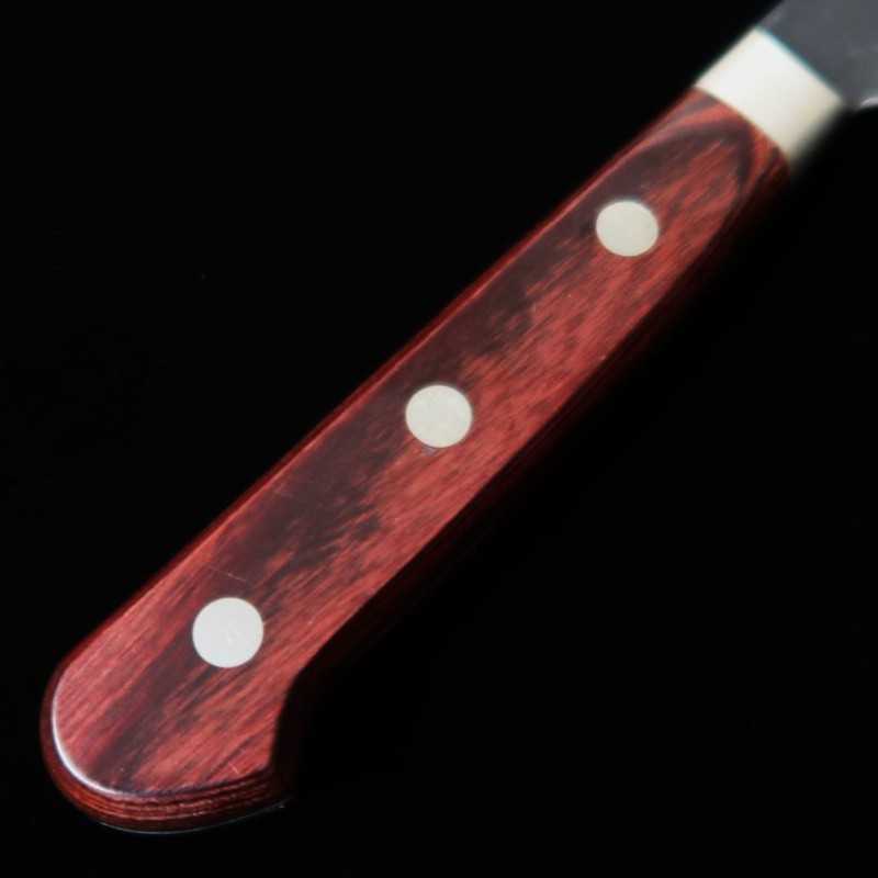 Miura Acier Bleu Super Petit Couteau Finition Noire Nashiji (135 mm)