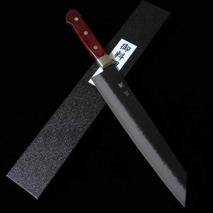 MIURA Kiritsuke Gyuto, Super Blue Steel, Kurouchi, Nashiji (240mm)