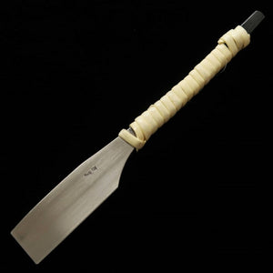 TOMITA Rasoir japonais, acier bleu, manche en rotin (40mm)