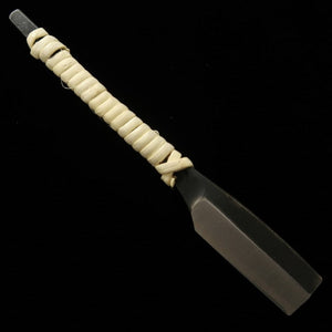 Navalha japonesa Tomita, aço aogami cabo revestido de glicínia (40mm)