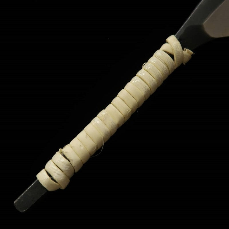 TOMITA Rasoir japonais, acier bleu, manche en rotin (40mm)