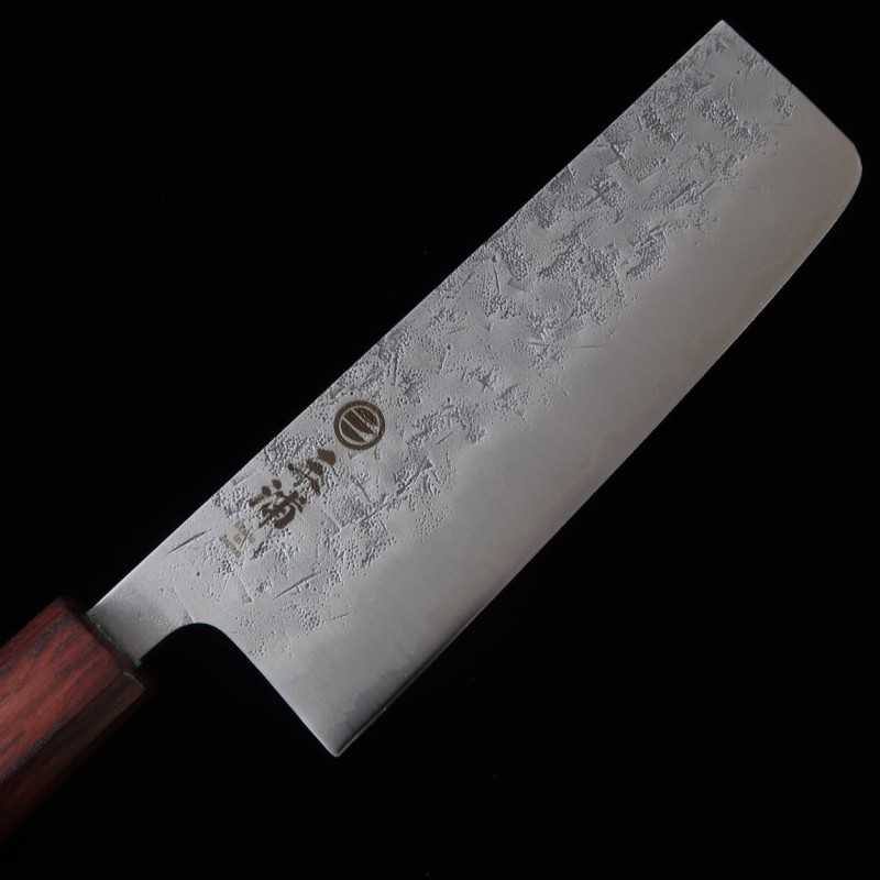 Nakiri MIURA aço inox SLD  cabo octogonal roxo (165mm)