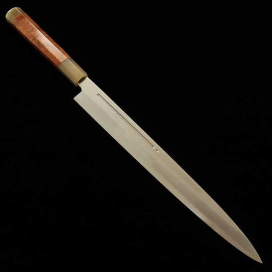 Yanagiba MIURA Ginsan Steel with Bubinga Handle Magnolia Sheath (300mm)