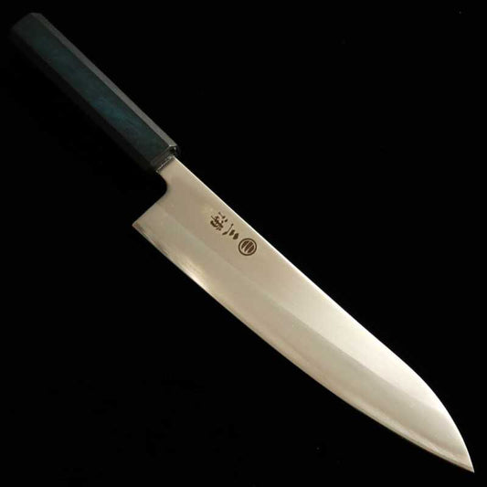 Gyuto MIURA Shirogami No. 1 cabo índigo (180/210mm)