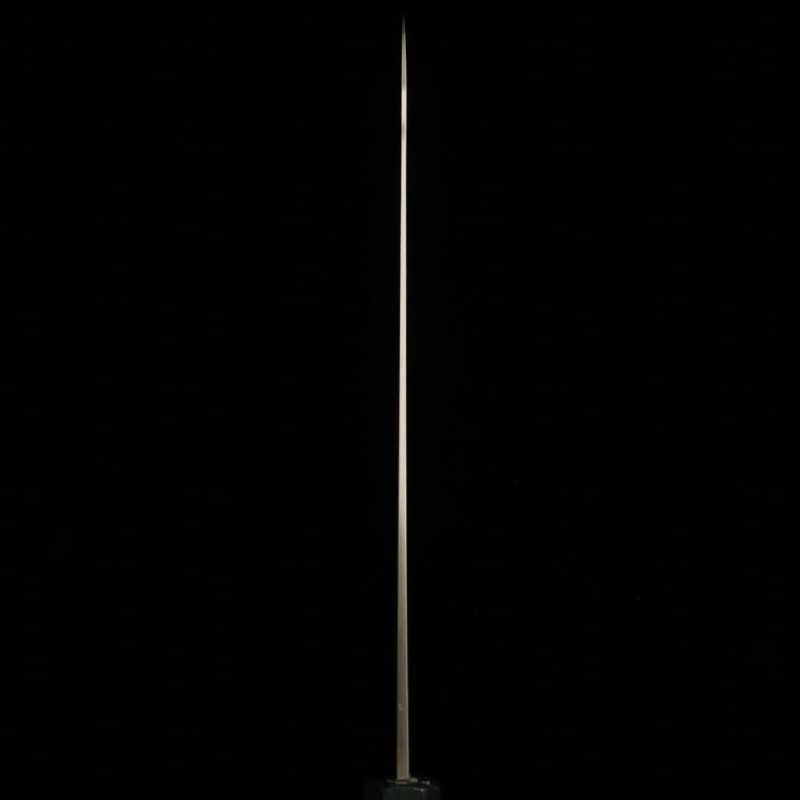 Gyuto MIURA Shirogami No. 1 cabo índigo (180/210mm)
