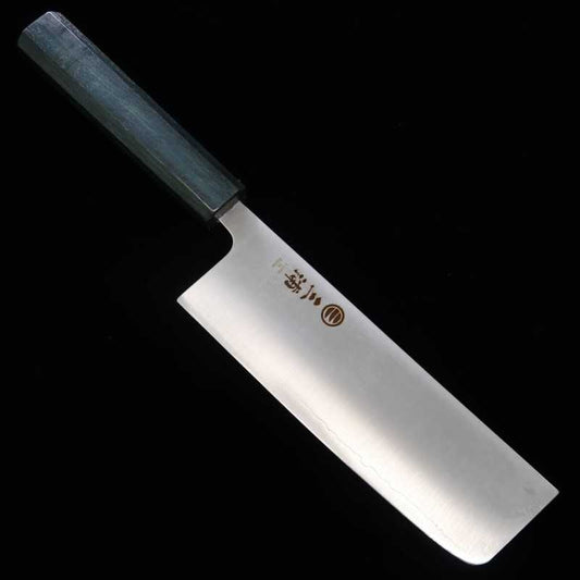 Nakiri Miura SUS440C cabo índigo (165mm)