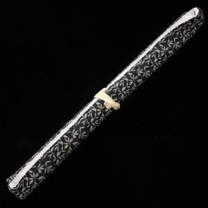 黒檀八角柄 盛箸 黒檀鞘 ＋ 収納袋付き (150/180mm)
