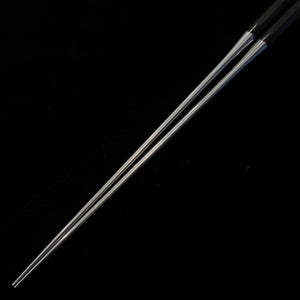 黒檀八角柄 盛箸 黒檀鞘 ＋ 収納袋付き (150/180mm)