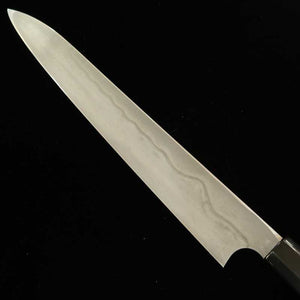 NIGARA, Honyaki, Yanagiba, Shirogami N°1, manche en ébène et argent (300 mm)