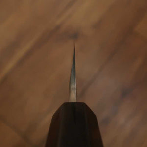 NIGARA, Honyaki, Yanagiba, Shirogami N°1, manche en ébène et argent (300 mm)