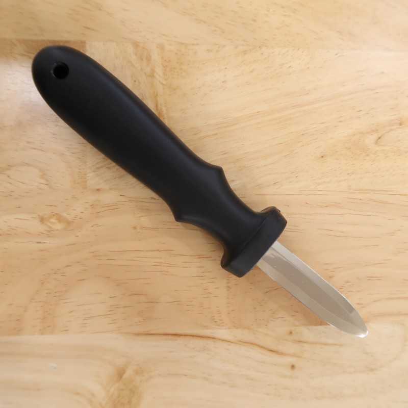 オイスターナイフ ステンレス製 プラスチックハンドル (70/95mm)