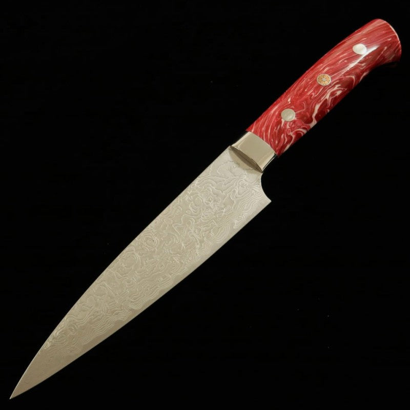 Saji Takeshi R2 Finition Diamant Petty Red Turquoise (130/150 mm)