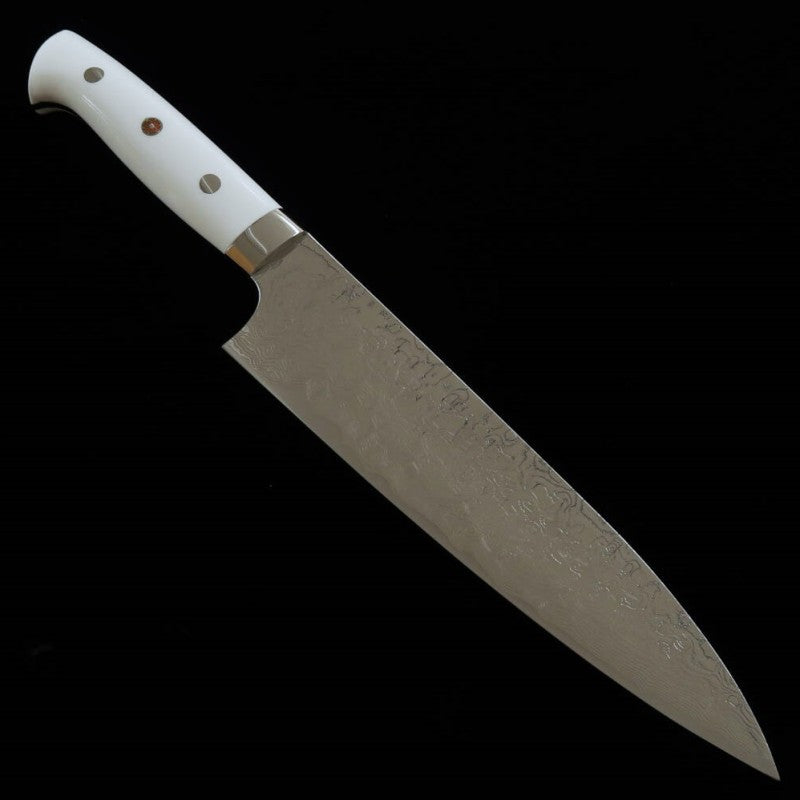 Saji Takeshi R2 acabado diamante gyuto Corian (210 mm)