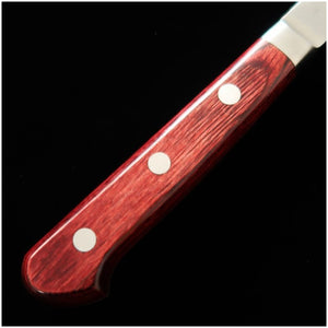 MIURA Aogami Super martillado laminado rojo cuchillo petty (135 mm)