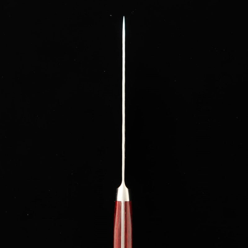 MIURA Aogami Super martillado laminado rojo cuchillo petty (135 mm)