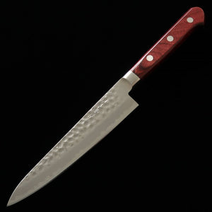 MIURA Aogami Super martillado laminado rojo cuchillo petty (135 mm)