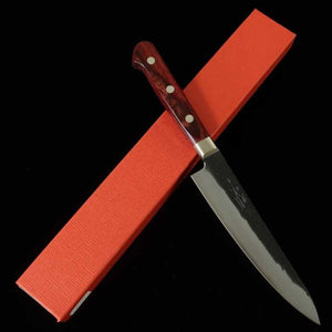 MIURA Miura petty acero Aogami Super acabado negro nashiji (135 mm)