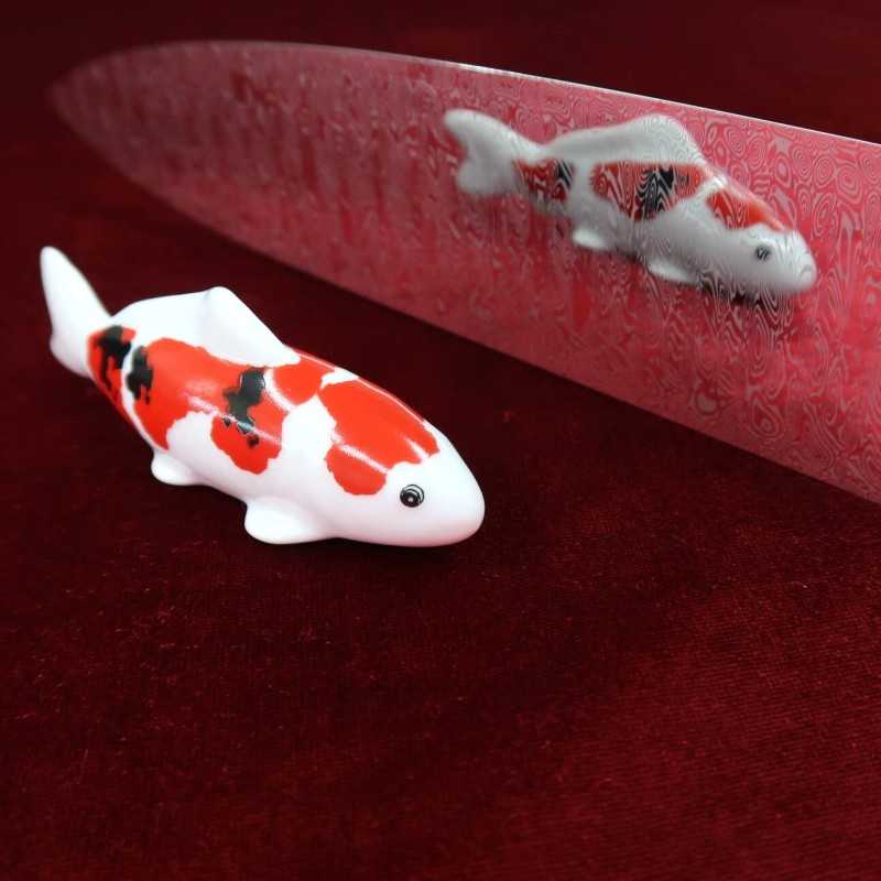 SK JAPAN DAMA série Damasteel Gyuto, finition miroir, manche en fibre de carbone custom (240 mm)