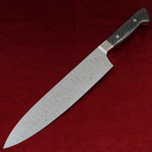 SK JAPAN 【impermeable】serie DAMA DAMASTEEL gyuto pulido espejo completo mango de fibra de carbono personalizada (240 mm)