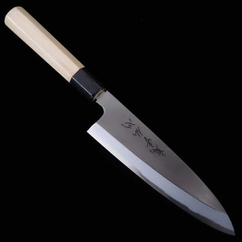 酔心 SUISIN Kishubushin Funayuki Acero Shirogami nº 2 mango octogonal de magnolia funda de magnolia (195/210 mm)