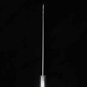 Tadokoro Hamono TADOKORO HAMONO Makoto-saku Gingami nº3 acabado espejo, gyuto, mango octogonal de ébano con anillo de plata (210 mm)