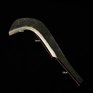 Takeda Cutelaria TAKEDA Bitchu forjado à mão, foice de mão, Hitachi Aogami #1 (210mm)
